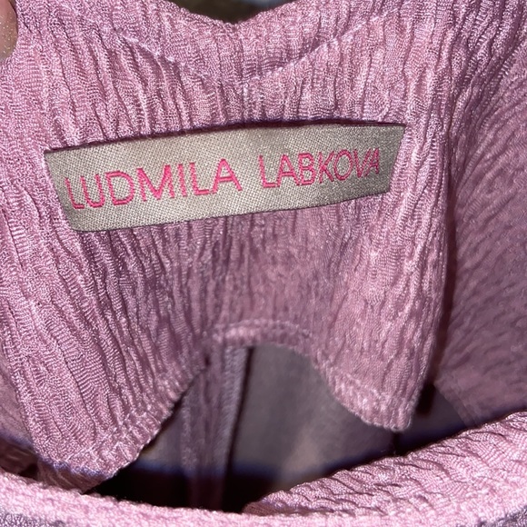 Ludmila Labkova Lilac Women’s Tank Top Tent Dress With Pockets S - Picture 7 of 8